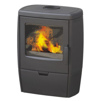 Чавунна пічка Plamen Alberto чорна