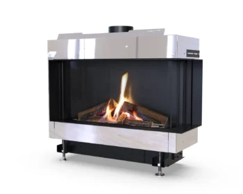 Газова камінна топка Defro Home VITAL 37 S BP / BL