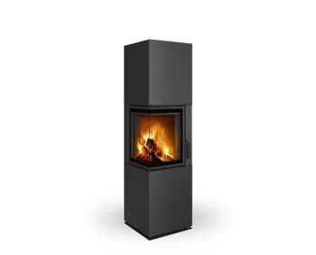 HARMONY L HA 30 - сталевий акумуляційний кутовий камін
