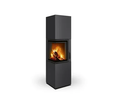 HARMONY L HA 30 - сталевий акумуляційний кутовий камін