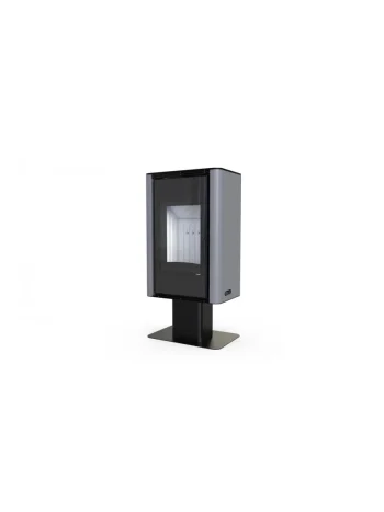 Сталева піч Defro Home SOLUM TOP Сірий
